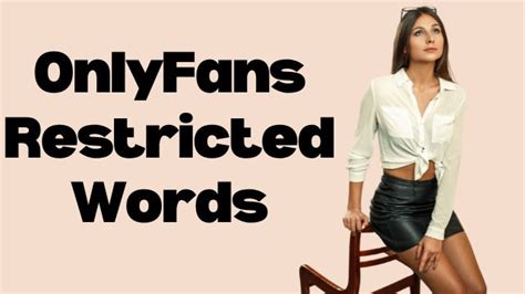 What are restricted words on onlyfans - OnlyFans is the social platform revolutionizing creator and fan connections. The site is inclusive of artists and content creators from all genres and allows them to monetize their content while developing authentic relationships with their fanbase. 